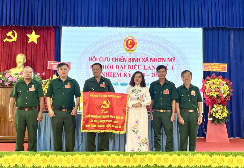 Ông Nguyễn Công Khanh được chỉ định giữ chức Chủ tịch Hội Cựu chiến binh xã Nhơn Mỹ khóa I, nhiệm kỳ 2025 - 2030