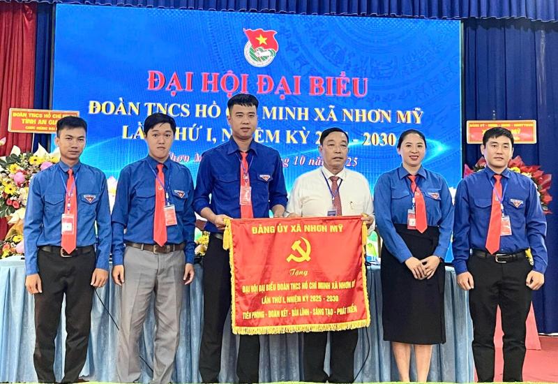 Đồng chí Trần Minh Mẫn giữ chức Bí thư Xã đoàn Nhơn Mỹ nhiệm kỳ 2025 – 2030