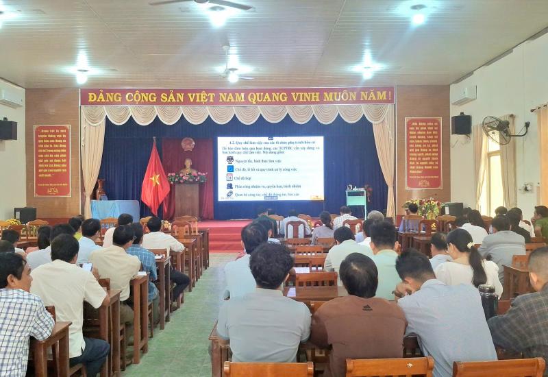 Hội nghị trực tuyến toàn quốc tập huấn công tác Bầu cử 