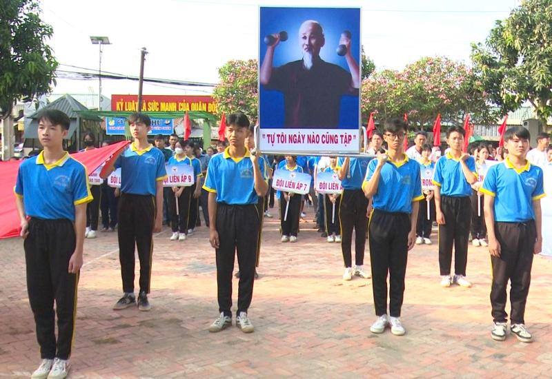 Nhơn Mỹ khai mạc Đại hội Thể dục Thể thao xã lần thứ I năm 2026 