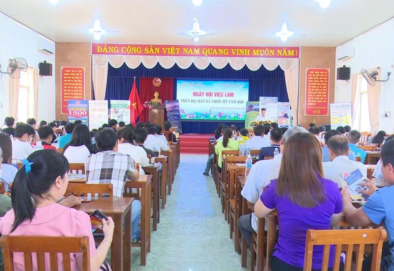 Nhơn Mỹ tổ chức Ngày hội việc làm năm 2026