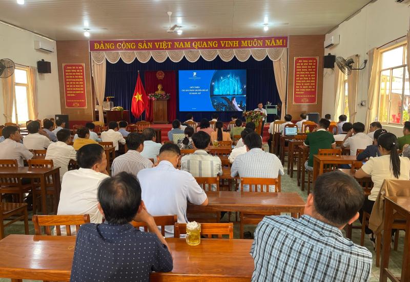 Giới thiệu các giải pháp Chuyển đổi số phục vụ công tác quản lý điều hành tại xã Nhơn Mỹ